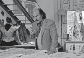  ?? FABIO LOVINO/MGM ?? Paolo Gucci (Jared Leto) envisions himself as a fashion designer though no one in his family takes him seriously in “House of Gucci.”