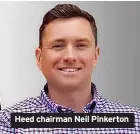  ?? ?? Heed chairman Neil Pinkerton