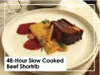  ?? ?? 48-Hour Slow Cooked Beef Shortrib