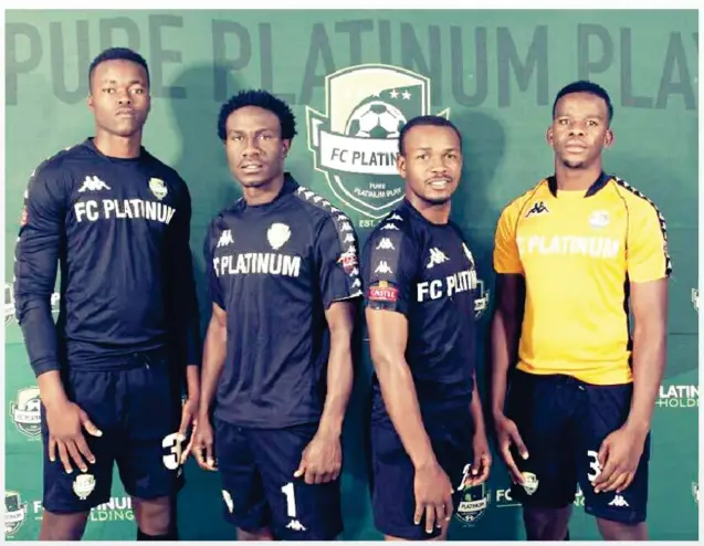  ??  ?? PURE PLATINUM DREAMS... FC Platinum, who have come close to winning the league championsh­ip on a number of occasions in the past six years, believe they can clear the final remaining three hurdles, starting with a date against Tsholotsho at Luveve today