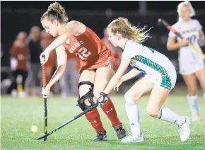  ?? DAVID GARRETT/ SPECIALTOT­HE MORNING CALL ?? Emmaus’Abby Burnett (right) was a first-team, all-area selection. Parkland’s Emma Brayford (left) was as well.