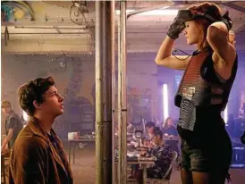  ??  ?? ON SCREEN: Tye Sheridan and Olivia Cooke in a scene from the film.