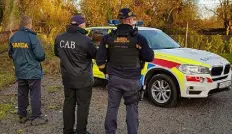  ??  ?? SEIZED: CAB raided homes and businesses in Monaghan and found quantities of cash, computers and mobile phones