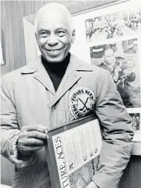  ?? ALAN DUNLOP ?? The NHL’s refusal to accept Herb Carnegie had a deflating effect on a generation of would-be pros, says Richard Lord, one of the first Black athletes to play hockey in the U.S. collegiate ranks.