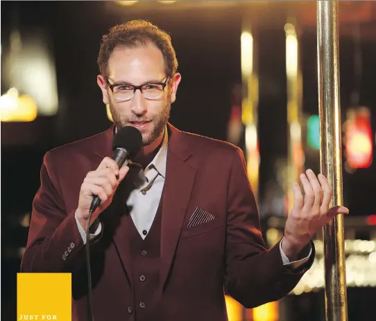  ??  ?? Ari Shaffir agrees that he can be as vicious as Bobby Slayton, the Pitbull of Comedy, but says he opts for filth in lieu of foulness on stage.