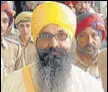  ??  ?? A file photo of Balwant Singh Rajoana, a convict in Beant Singh’s assassinat­ion case.