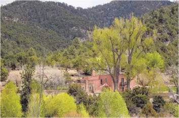  ?? COURTESY OF AUDUBON NEW MEXICO ?? The Randall Davey Audubon Center & Sanctuary is a 140-acre property in Santa Fe that once belonged to local artist Randall Davey.