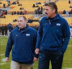  ?? Photo submitted ?? Matt Dudek, a graduate of South Allegheny, got his start on the recruiting trail at Pitt with head coach Dave Wannstedt.