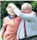  ??  ?? Will Hallett, 15, and Barry Hearnshaw, 72, are thought to have been travelling to a football match, where Will was due to play on Saturday