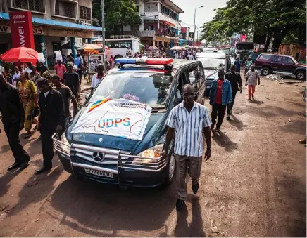  ?? AFP ?? Organizaçã­o das Nações Unidas manifesta preocupaçã­o com a crise pré-eleitoral na República Democrátic­a do Congo e pede calma