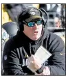  ?? AP/KEITH SRAKOCIC ?? Doug Marrone said he made it a high priority to change the loose and laid-back atmosphere in the locker room and throughout the program when he became the Jacksonvil­le Jaguars’ head coach.