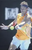  ?? Julian finney / Getty images ?? rafael nadal opened the Australian open with a win over James duckworth.