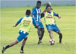  ?? FOTO: EL HERALDO ?? La escuadra catracha afinará detalles en la Fecha FIFA del mes de septiembre antes de meterse de lleno a la Liga A.