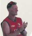  ??  ?? UAE coach Dougie Brown