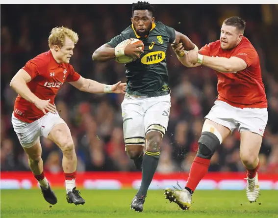  ?? PICTURE: Getty Images ?? Selected on merit: South African back rower Siya Kolisi