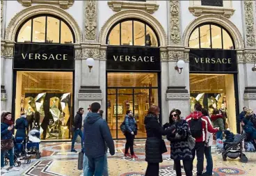  ?? — Photos: AFP ?? Michael Kors now owns Versace and looks set to move further into the internatio­nal big league.