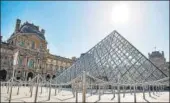  ?? AFP/ FILE ?? The Louvre Pyramid serves as the main entrance to the ■ museum.