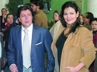  ?? EFE ?? Ernesto Neyra y Lely Céspedes tienen tres hijos nacidos de sus años casados