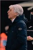  ?? LAPRESSE ?? Stupore Gian Piero Gasperini nel momento dell’espulsione