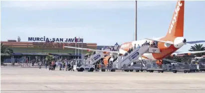  ?? Foto: Aena ?? Auf dem Flughafen von San Javier landen seit 2019 keine zivilen Flugzeuge mehr.