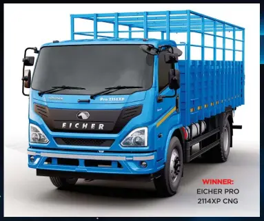  ?? ?? WINNER: EICHER PRO 2114XP CNG