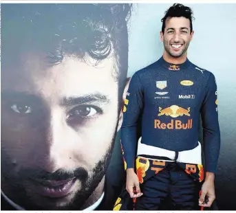  ??  ?? Strahleman­n: Ricciardo spekuliert, doch am Ende wird ihm wohl nur die Option Red Bull bleiben