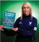  ??  ?? Stephanie Roche at the launch of the The No Barriers 2020 project