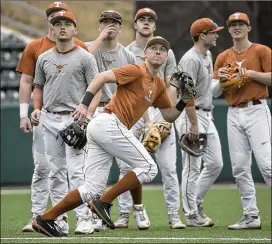  ?? RALPH BARRERA / AMERICAN-STATESMAN ?? Texas’ Kody Clemens, set to start at third base, aims to play more of a leadership role. The junior recorded 170 at-bats last season and was primarily used as a designated hitter. He hit .241 with five home runs, 23 RBIs and 21 runs scored.