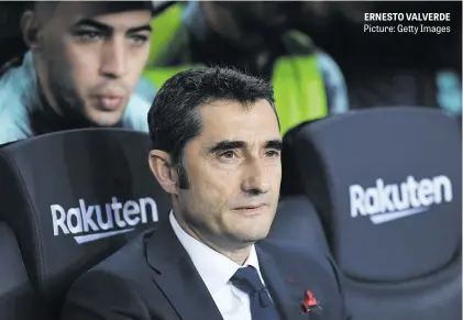  ?? Picture: Getty Images ?? ERNESTO VALVERDE