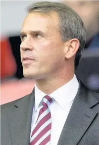  ??  ?? &gt; Aston Villa’s former chief executive Tom Fox