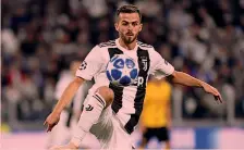  ??  ?? Miralem Pjanic, 27 anni, con la Juve ha segnato 18 reti GETTY IMAGES