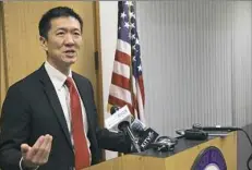  ?? Marco Garcia ?? Hawaii Attorney General Douglas Chin set in motion an effort to provide protection for transgende­r service members.