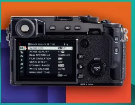  ??  ?? The X-Pro2 doesn’t care for selfies; it bucks the trend for adjustable LCDs with one that’s resolutely fixed, offering 1.62-million-dot resolution