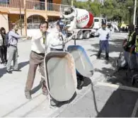  ??  ?? Desarrollo. Además de la colocación de concerto hidráulico, también se colocarán banquetas en la calle “Buenavista”.