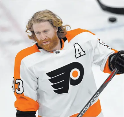  ?? Nick Wass The Associated Press ?? Jakub Voracek had nine goals and 43 points last season for the Philadelph­ia Flyers.