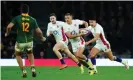  ?? Javier García/Shuttersto­ck ?? Henry Slade’s performanc­e for England will have given Eddie Jones plenty to ponder heading into the Six Nations. Photograph: