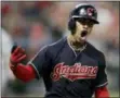  ?? TONY DEJAK — ASSOCIATED PRESS ?? Indians shortstop Francisco Lindor will miss seven to nine weeks with a calf injury.