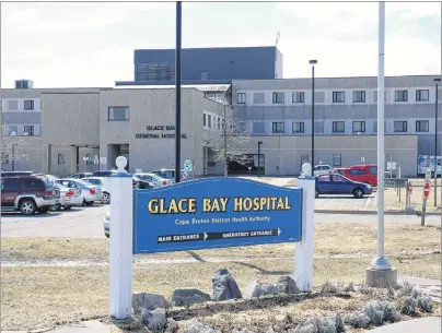  ?? CAPE BRETON POST PHOTO ?? The province’s health-care plan announced in June calls for an expansion to Glace Bay Hospital’s emergency department.