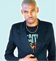  ??  ?? 2016 Jamaica Cultural Developmen­t Commission Gospel Song Competitio­n finalist Orville Sutherland.