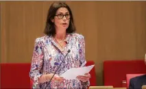  ?? ?? Béatrice Fresko, rapporteur de la propositio­n de loi sur le « droit à l’oubli ».