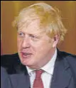  ?? AP ?? Britain's Prime Minister Boris Johnson.