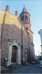  ??  ?? In the Piemonte province of Alessandri­a is the Parrocchia­le (parish church) in Lu, 10 kilometres from the HomeExchan­ge farmhouse.