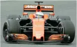  ?? — Reuters ?? McLaren’s Fernando Alonso in action.