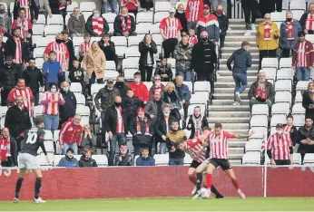  ?? ?? Could fans be allowed to enjoy a pint in the Stadium of Light stands for the first time?