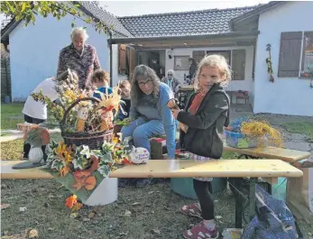  ?? FOTO: GARTENFREU­NDE ?? Die Gartenfreu­nde feierten ein Herbstfest für alle Generation­en.