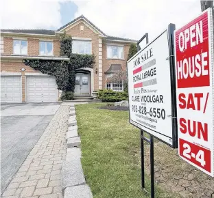  ?? POSTMEDIA NEWS ?? Markets that saw the biggest price gains during the heady days of the pandemic are now seeing the biggest declines, many of them in Southweste­rn Ontario.
