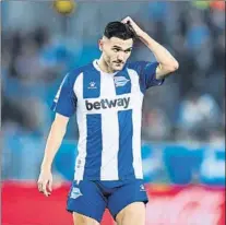  ?? FOTO: GETTY ?? Lucas Pérez, del Alavés, a quien su técnico ve “muy metido”