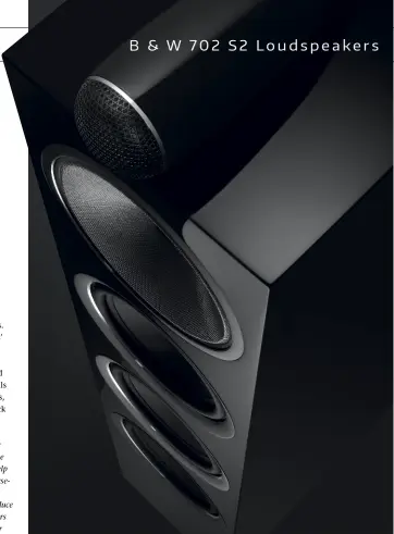  ??  ?? Three bass drivers means triple the cone area, triple the voice-coil power and triple the cooling, so there’s no dynamic compressio­n.