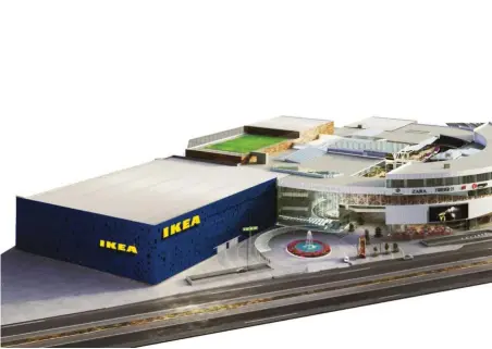  ??  ?? UBICACIÓN. La primera tienda IKEA del país estará localizada en el centro comercial Encuentro Oceanía, en el nororiente de la Ciudad de México.