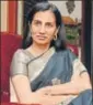  ?? MINT/FILE ?? ICICI Bank MD and CEO Chanda Kochhar